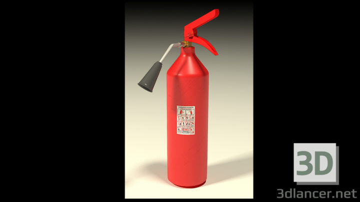 3D-Model 
Fire extinguisher