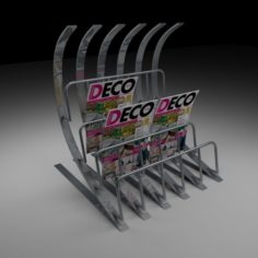 Magazine rack claw 3D Model