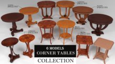 Corner table – side table 3D Model