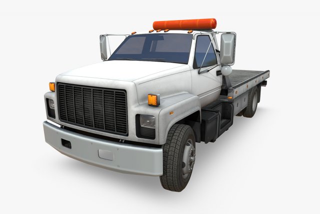 Top Kick Truck 3D Model
