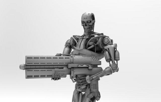 Terminator T-810 3D Model