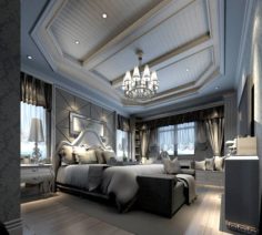 Bedroom – Modern Style -9433 3D Model