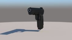 TT-33 Gun 3D Model