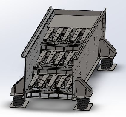 Vibrating Feeder 3D Model