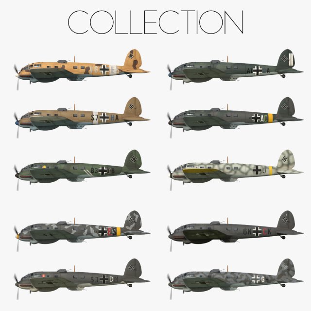 Heinkel He 111 – Mega Collection 3D Model