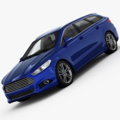 Ford Mondeo Wagon 2015 3D Model