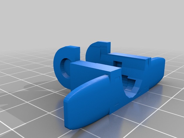 Scorsh Chain easy clip 3D Print Model