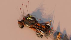 Battle Car 1 3D Model