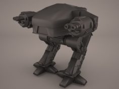 ED 209 Enforcement Droid 3D Model