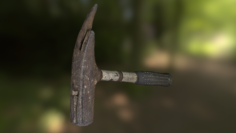 Claw hammer low poly model 3D Model