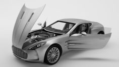 Aston Martin One-77 – Element 3D 3D Model