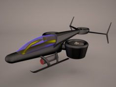 Dolphin Helicopter 3D Model