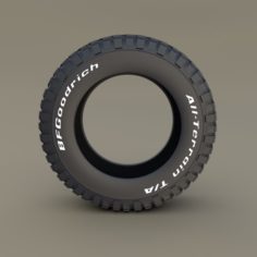 BF Goodrich Tire 3D Model