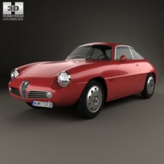 Alfa Romeo Giulietta 1960 3D Model