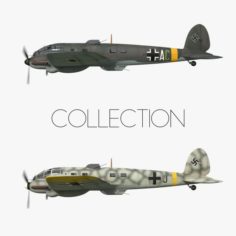 Heinkel He 111 – Eastern Front Collection 3D Model