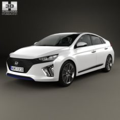 Hyundai Ioniq 2017 3D Model