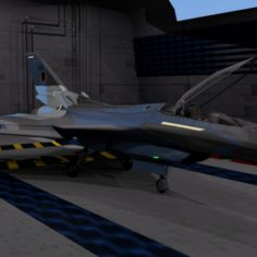 F-16V Silent Falcon						 Free 3D Model