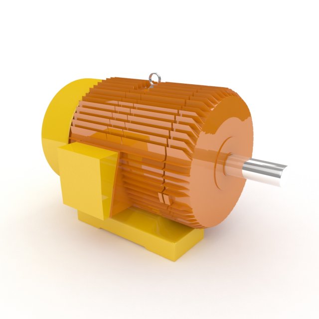 Electric motor 3D Model
