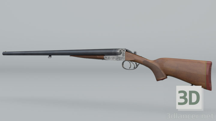3D-Model 
Shotgun IZH-54