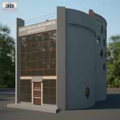 Melnikov House 3D Model