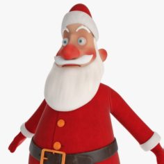 Santa Claus Character 3D Model