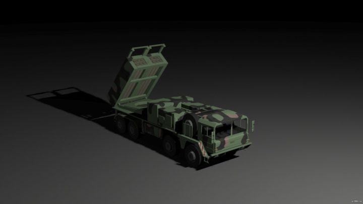 man 8×8 mlrs 3D Model