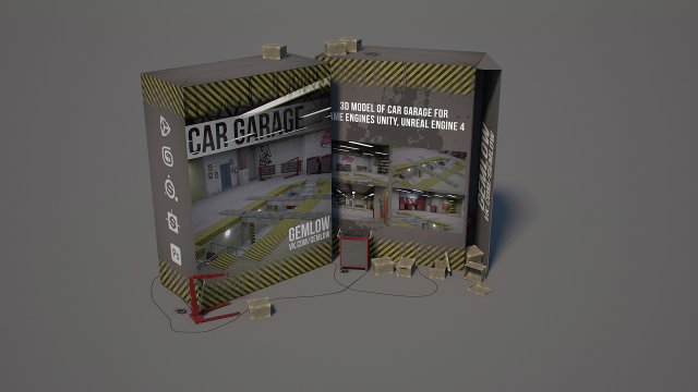 Garage 3D Model