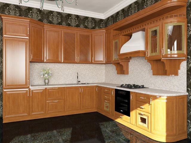 Kitchen01 3D Model