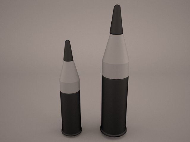 Bullet Rifle 3D Model