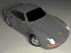 Porsche 959 1986 3D Model