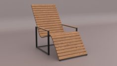Garden Sun Chair 3D Model