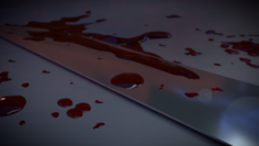 Bloody Knife 3D Model