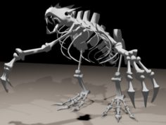 Bone monster 3D Model