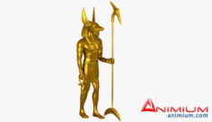 Anubis Statue 3d model