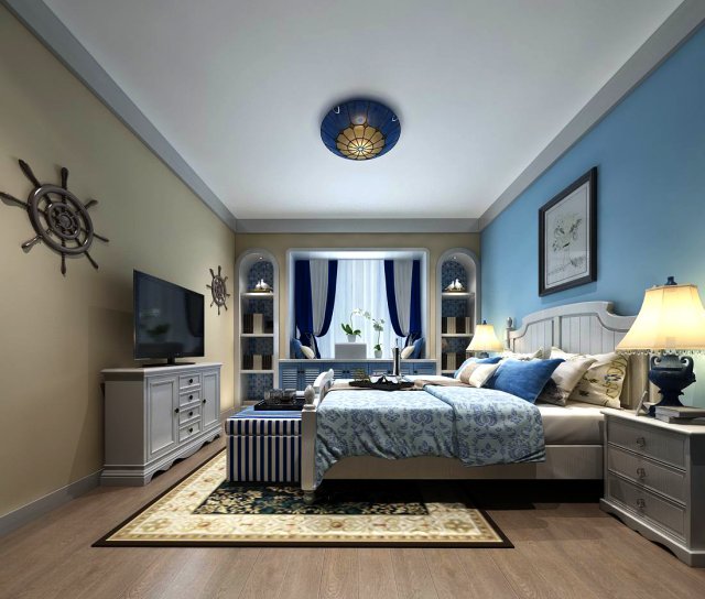 Beautifully stylish and luxurious bedrooms 33 3D Model