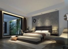 Bedroom – Modern Style – 9428 3D Model