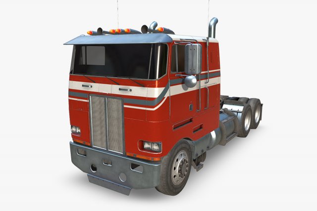 Large Truck 3D Model