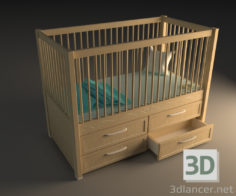 3D-Model 
Children’s bed