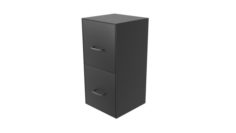 Vertical Style Filing Cabinet 3D Model