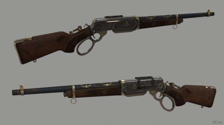 Lever action 3D Model