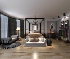 Bedroom – Modern Style -9402 3D Model