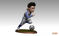 Football player 01 3D Model
