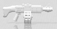 Heavy Ripper Gun 3D Model