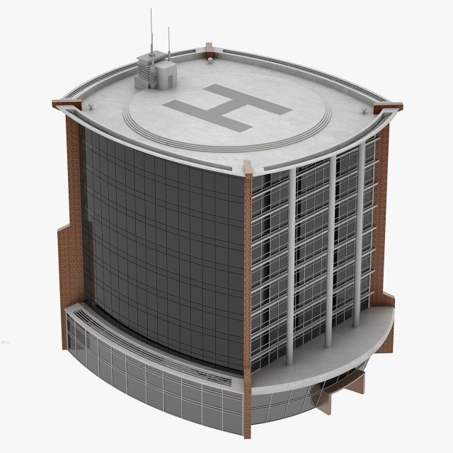 Office Building 03 3D Model