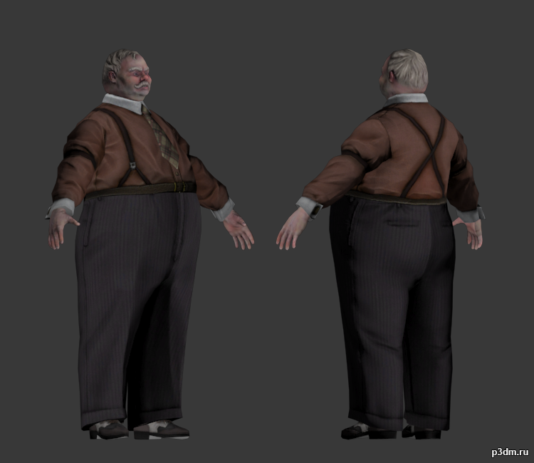 Buck Raleigh 3D Model