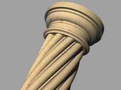 Auger Column 3D Model