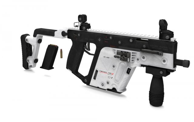 Kriss Vector 3D Model