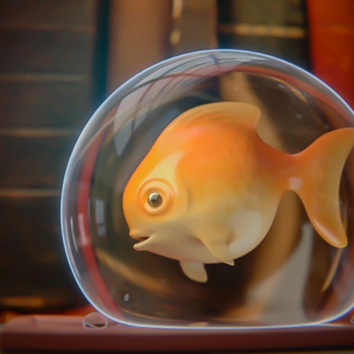 CGC Classic: Goldfish						 Free 3D Model