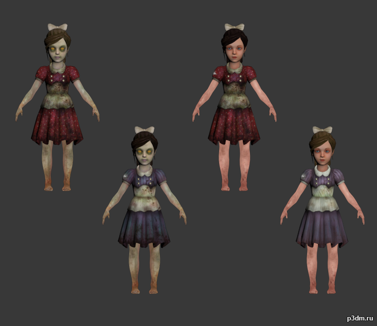 Littel Sister 3D Model