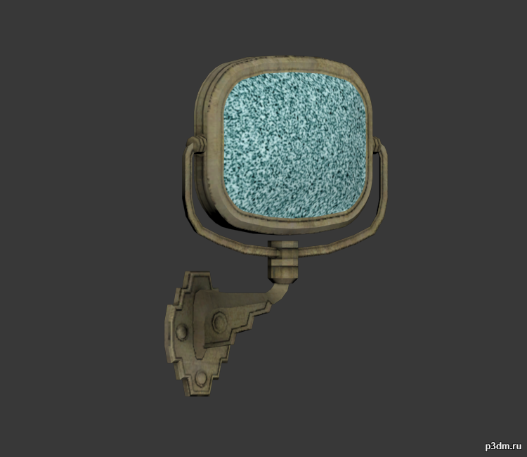 TV Wall Mounted 3D Model
